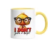 I Don’t Give A Duck Tasse Gelb Lustige Ente Sarkastisch Produktbild-Vorschau 2