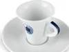 Set di 6 tazze in Vetroceramica con piattino Caffè Borbone Anteprima dell’immagine prodotto 3