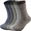 5 Paar Herren Thermosocken Winter Warme Socken Wolle Socken Produktbild-Vorschau 1