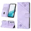 Hülle für Samsung Galaxy A54 5G Prägung Flip Leder Produktbild-Vorschau 2