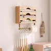 Folienschneider, 3 in 1 Folienspender mit Haken, Wand Produktbild-Vorschau 2