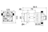 Bomba de membrana Europump Smart 5 para agua dulce, 12 V – Vista previa de la imagen del producto 3