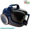 A blue and black vacuum cleaner is shown against a white background. Produktbild-Vorschau