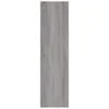 Bücherschrank/TV-Schrank Grau Sonoma 36x30x114 cm Produktbild-Vorschau 5