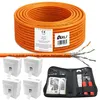 ARLI Cat7 100m Verlegekabel + 4x Netzwerkdose + Werkzeugset Produktbild-Vorschau 1
