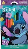 Disney Blau - Jumbo Dreieckige Bleistifte 12 Farben - Stich Produktbild-Vorschau 1