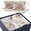 Darčekový Sada Pohár A Tanierov 250 Ml Porcelán Na Kávu A Náhľad obrázku produktu 1