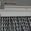 Türvorhang "Riva 3" 90 x 210 cm silber/schwarz Produktbild-Vorschau 3