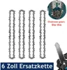 4dílný řetěz Motorové pily Náhradní řetěz pro 6palcové mini Náhled obrázku produktu 4