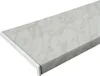 Kunststoff Fensterbank Marmor PVC inkl. Endkappen, Tiefe:  Produktbild-Vorschau 1