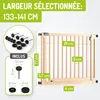 BOMI® Barrière de sécurité bébé Miko sans perçage – Voir les images du produit 2