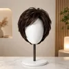 Prírodný 22 cm dámsky vlasový doplnok, dámske clip-in Náhľad obrázku produktu 3