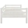 vidaXL Lit de jour blanc pin massif 90x200 cm Voir les images du produit 6