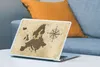 MuchoWow® Laptop Aufkleber Sticker Cover Karte - Europa - Produktbild-Vorschau 4