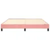 vidaXL Boxspringbettgestell Rosa 180x200 cm Samt Produktbild-Vorschau 4