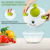 Salatschleuder 5L Salad Spinner Mit Deckel Salatschleudern Produktbild-Vorschau 2