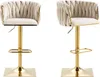 MODFU Tabourets - 2 Chaises de Bar Avec Assise Velours et Voir les images du produit 3