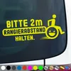 PantherPixel 2m Rangierabstand Aufkleber Halten Produktbild-Vorschau 1