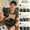 Držiak na fľašu na bicykel otočný o 360 stupňov s upínacou Náhľad obrázku produktu 5