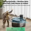 Katzenbrunnen Kabellos, 2.5L Trinkbrunnen mit Produktbild-Vorschau 5
