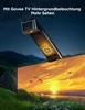 A Govee TV backlight device is shown above a TV screen displaying a sunset scene. Produktbild-Vorschau