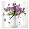Tulup Glasuhr Wanduhr Küchenuhr Echt-Glas 30x30 cm Modern Produktbild-Vorschau 1