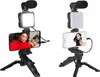 Verk 27334 Stativ s mikrofonem a LED osvětlením, tripod Náhled obrázku produktu 8