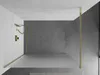 Mexen Kioto Duschwand 120 x 200 cm, Frost 8 mm, Gold - Produktbild-Vorschau 4