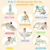 Een glijbaan- en speelset voor baby's en peuters, inclusief Productafbeelding-voorbeeld 3