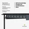 Blumfeldt Pergola 3x4 m, Wetterfestes Polyesterdach & Produktbild-Vorschau 2