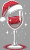 Wein Weihnachtsmütze Weinglas Winzer Weinliebhaber - Produktbild-Vorschau 3