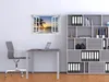Wallario Poster mit Fenster-Illusion: Palme am Strand - Produktbild-Vorschau 2