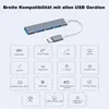 Hub USB-C 4 in 1 – Adattatore USB Type-C 3.0 per Mac, Anteprima dell’immagine prodotto 3