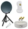 PremiumX Camping SAT Anlage 60cm Antenne Single LNB Kabel Produktbild-Vorschau 1