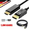 Displayport auf HDMI Kabel 4K DP zu HDMI Adapter Stecker Produktbild-Vorschau 1