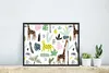 MuchoWow® MuchoWow® Gerahmtes Poster Dschungel - Muster - Produktbild-Vorschau 5