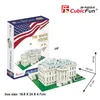 Cubic Fun CUBICFUN 3D puzzle The White House Náhľad obrázku produktu 3