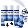 4 x Schneespray Fenster Kunstschnee Fensterspray Schnee Produktbild-Vorschau 1