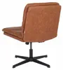 HOME DELUXE Chaise pivotante rétro LUYA – Marron/Cognac | Voir les images du produit 9