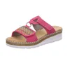 Rieker Damen Pantolette Keilabsatz Clog V1247, Größe:39 EU, Produktbild-Vorschau 24