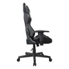 A side view of a black gaming chair on a white background. Produktbild-Vorschau