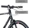 Galano Blade Fixie Fahrrad 28 Zoll Singlespeed 165 - 195 cm Produktbild-Vorschau 6