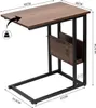 A product image of a side table with dimensions indicated. Produktbild-Vorschau