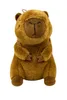 Kuscheltier Capybara 20 cm mit Rucksack Burger – Weiches Produktbild-Vorschau 2