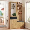 OKWISH Meuble d'Entrée avec Structure Haute pour Vestiaire Voir les images du produit 1