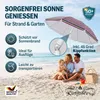 Kingsleeve Parasol inclinable Parasol de jardin avec Voir les images du produit 2