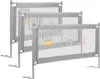 Izrielar 3X Bettgitter Bettschutzgitter Kinderbettgitter Produktbild-Vorschau 8