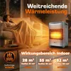 TRESKO® 4200 Watt chauffage à gaz gris incl. régulateur de Voir les images du produit 3
