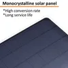 Panel słoneczny 20 W DC 5 V, monokrystaliczny, z wyjściem Podgląd zdjęcia produktu 3