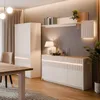 Forte OAK SQUERE Sideboard 160, elegantes Sideboard mit 3 Produktbild-Vorschau 8